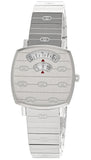 Gucci Grip Quartz Silver Dial Silver Steel Strap Watch For Men - YA157501 Buy Now By Gucci