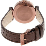 Gucci G Interlocking Brown Dial Brown Leather Strap Watch For Women - YA133504 Buy Now By Gucci