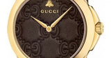 Gucci G Timeless Quartz Brown Dial Brown Leather Strap Watch for Men - YA1264035 Buy Now By Gucci