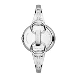 Gucci Guccissima Diamonds Mother of Pearl Dial Silver Steel Strap Watch For Women - YA134303 Buy Now By Gucci