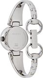 Gucci Guccissima Diamonds Mother of Pearl Dial Silver Steel Strap Watch For Women - YA134504 Buy Now By Gucci