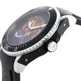 Gucci Dive Tiger Black Dial Black Rubber Strap Watch For Men - YA136318 Buy Now By Gucci