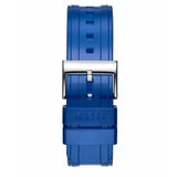 Guess Stealth Blue Dial Blue Rubber Strap Watch for Men - GW0270G3 Buy Now By Guess