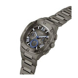 Guess Headliner Quartz Black Dial Grey Steel Strap Watch For Men - GW0572G5 Buy Now By Guess
