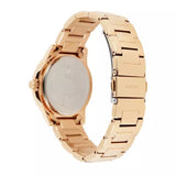 Guess Sassy Quartz White Dial Rose Gold Steel Strap Watch For Women - W0705L3 Buy Now By Guess