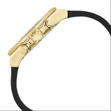 Guess Momentum Chronograph Diamonds Black Dial Black Silicone Strap Watch For Men - GW0518G2 Buy Now By Guess