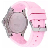 Guess Zena Quartz White Dial Pink Rubber Strap Watch For Women - W1094L4 Buy Now By Guess