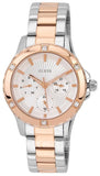 Guess Mist Quartz Silver Dial Two Tone Steel Strap Watch For Women - W0443L4 Buy Now By Guess