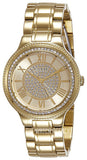 Guess Madison Diamonds Gold Dial Gold Steel Strap Watch for Women - W0637L2 Buy Now By Guess