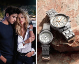 Guess Muse Quartz White Dial Silver Steel Strap Watch For Women - W1008l1 Buy Now By Guess