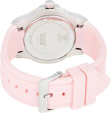 Guess Zena Quartz White Dial Pink Rubber Strap Watch For Women - W1094L4 Buy Now By Guess