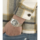 Guess Continental Silver Dial Silver Steel Strap Watch for Men - GW0261G1 Buy Now By Guess