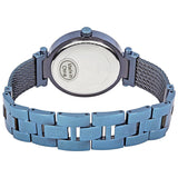 Guess Soho Diamonds Blue Dial Blue Mesh Bracelet Watch For Women - W0638L3 Buy Now By Guess