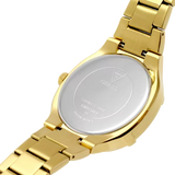 Guess Duchess Quartz Gold Dial Gold Steel Strap Watch For Women - GW0558L2 Buy Now By Guess
