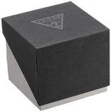 Guess Duke Glitz Black Dial Silver Steel Strap Watch For Men - GW0576G1 Buy Now By Guess