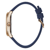 Guess G Twist White Dial Blue Silicone Strap Watch For Women - W0911L6 Buy Now By Guess