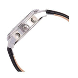 Guess Exec Chronograph Quartz Black Dial Black Leather Strap Watch for Men - W0076G1 Buy Now By Guess