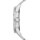 Guess King Quartz Silver Dial Silver Steel Strap Watch For Men - GW0497G1 Buy Now By Guess