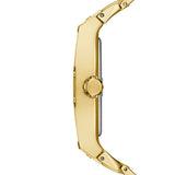 Guess Phoenix Multifunction Crystals Gold Dial Gold Steel Strap Watch For Men - GW0094G2 Buy Now By Guess