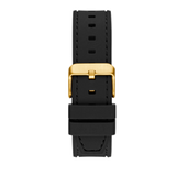 Guess Headliner Multifunction Green Dial Black Silicone Strap Watch For Men - GW0571G3 Buy Now By Guess