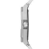 Guess Asset Quartz Blue Dial Silver Steel Strap Watch For Men - GW0575G4 Buy Now By Guess