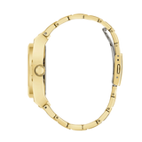 Guess Trend Analog Green Dial Gold Steel Strap Watch For Men - GW0624G2 Buy Now By Guess