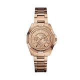 Guess Phantom Mini Rose Gold Dial Rose Gold Steel Strap Watch for Women - W0235L3 Buy Now By Guess