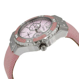Guess Limelight Quartz Diamonds Pink Dial Pink Denim Strap Watch For Women - W0775l15 Buy Now By Guess