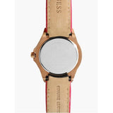 Guess Limelight Quartz Multicolor Dial Red Leather Strap Watch For Women - W0775L4 Buy Now By Guess