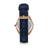 Guess Little Flirt Quartz Blue Dial Blue Leather Strap Watch For Women - W0456L6 Buy Now By Guess