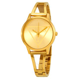 Guess Lola Quartz Gold Dial Gold Steel Strap Watch For Women - W1145L3 Buy Now By Guess