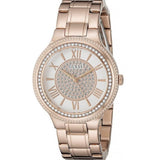 Guess Madison Diamonds White Dial Rose Gold Steel Strap Watch for Women - W0637L3 Buy Now By Guess
