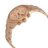 Guess Mini Sunrise Chronograph Quartz Rose Gold Dial Rose Gold Steel Strap Watch For Women - W0448L3 Buy Now By Guess