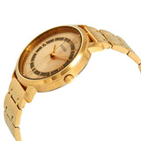 Guess Montauk Gold Dial Gold Steel Strap Watch for Women - W0933L2 Buy Now By Guess
