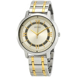 Guess Montauk Silver Dial Two Tone Steel Strap Watch for Women - W0933L5 Buy Now By Guess