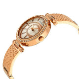 Guess Muse Quartz Silver Dial Rose Gold Steel Strap Watch For Women - W1008L3 Buy Now By Guess