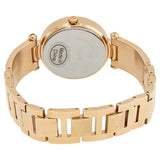 Guess Muse Quartz Silver Dial Rose Gold Steel Strap Watch For Women - W1008L3 Buy Now By Guess