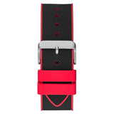 Guess Navigator Black Dial Black Rubber Strap Watch for Men - GW0264G1 Buy Now By Guess