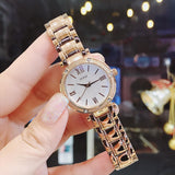 Guess Park Ave White Dial Rose Gold Steel Strap Watch for Women - W0767L3 Buy Now By Guess