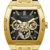 Guess Phoenix Multifunction Black Dial Black Leather Strap Watch for Men - GW0202G1 Buy Now By Guess