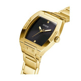Guess Phoenix Black Dial Gold Steel Strap Watch for Men - GW0387G2 Buy Now By Guess