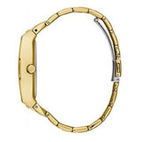 Guess Raven Diamonds Gold Dial Gold Steel Strap Watch for Women - GW0104L2 Buy Now By Guess