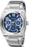 Guess Prodigy Chronograph Blue Dial Silver Steel Strap Watch For Men - GW0624G1 Buy Now By Guess