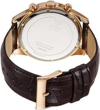 Guess Pursuit Chronograph Brown Dial Brown Leather Strap Watch for Men - W0500G3 Buy Now By Guess