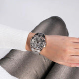 Guess Queen Quartz Silver Dial Silver Steel Strap Watch For Women - GW0464L1 Buy Now By Guess