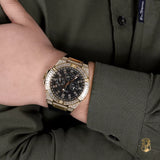 Guess Zeus Chronograph Diamonds Black Dial Black Silicone Strap Watch For Men - GW0208G2 Buy Now By Guess