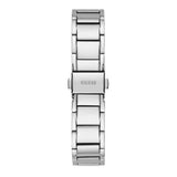 Guess Solstice Diamonds Silver Dial Silver Steel Strap Watch for Women - GW0403L1 Buy Now By Guess