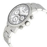 Guess Sunrise Multifunction Quartz White Dial Silver Steel Strap Watch For Women - W0330L3 Buy Now By Guess