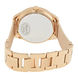 Guess Tri Glitz Quartz Diamonds Rose Gold Dial Rose Gold Mesh Bracelet Watch For Women - W1142L4 Buy Now By Guess