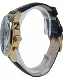 Guess Horizon Chronograph Quartz Black Dial Black Leather Strap Watch For Men - W0380G7 Buy Now By Guess